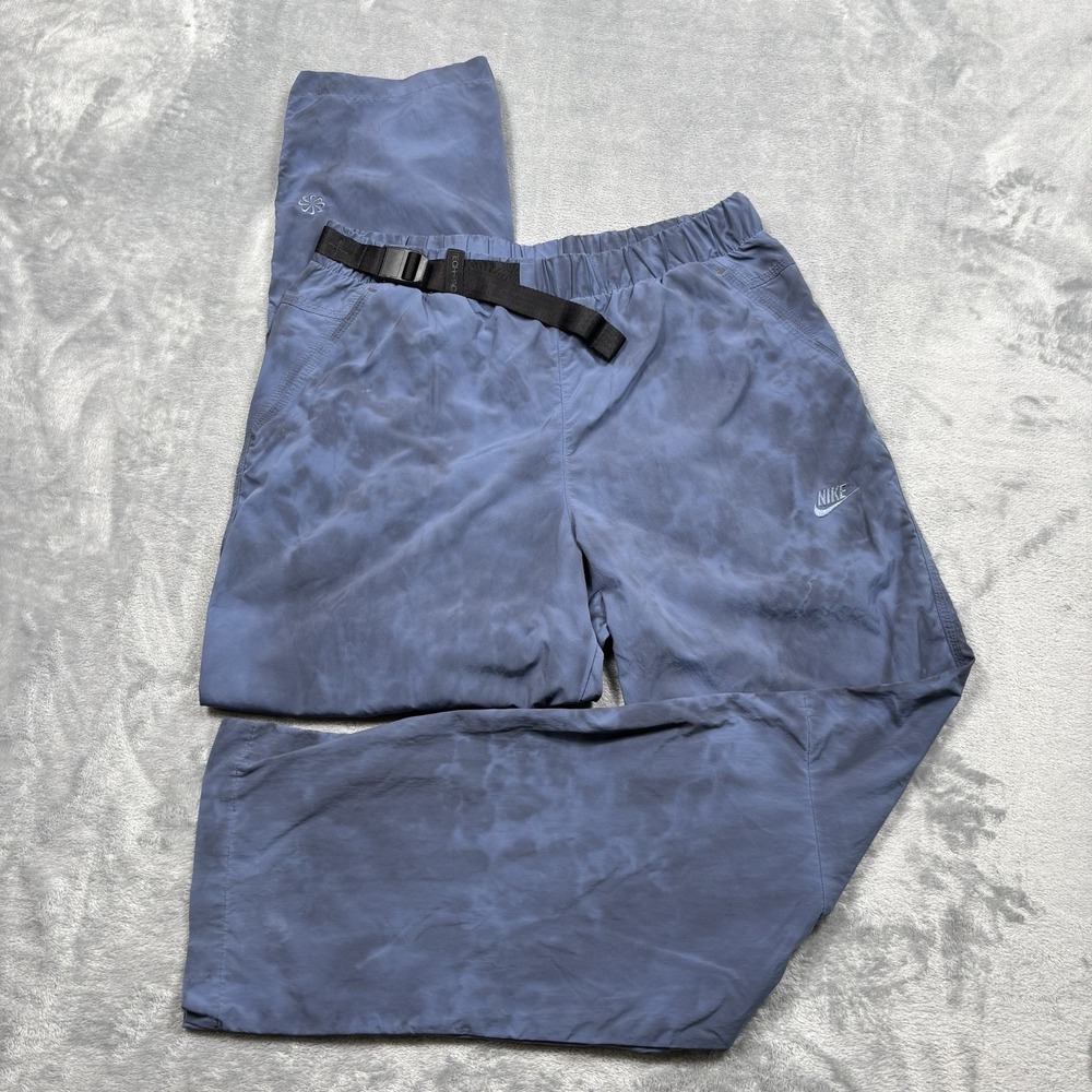 Nike Sportswear Tech Pack Diffused Blue Nylon Pants DX0243-491 Men's Large